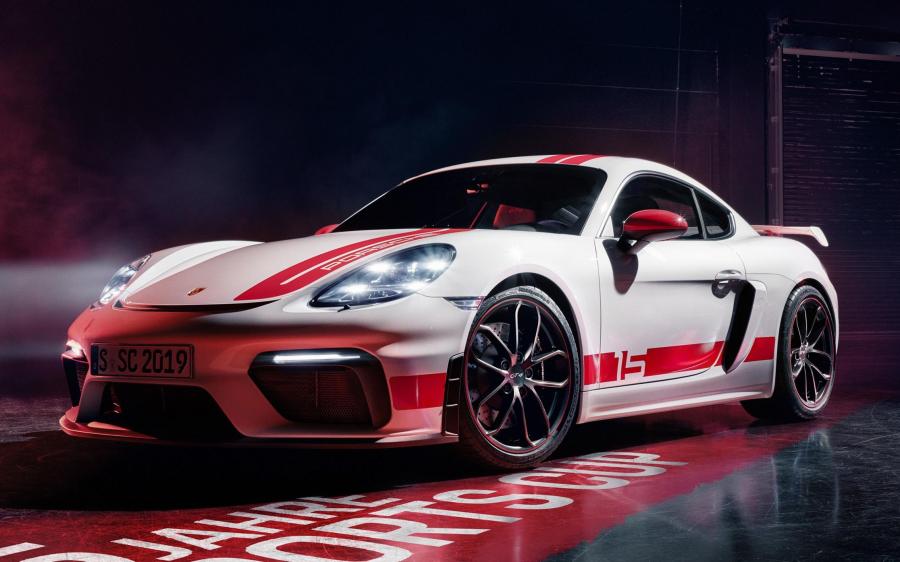Porsche 718 Cayman GT4 Sports Cup Edition 2019 года 